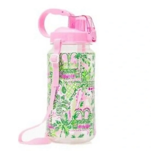 Lilly Pulitzer GWP Water Bottle in Mandevilla Baby Always Worth It- NEW - Picture 2 of 16